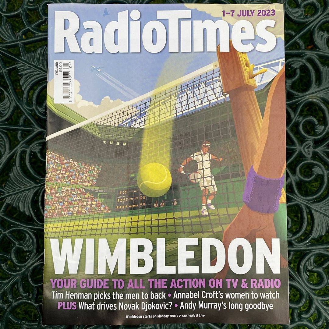 Wimbledon with Stephen Millership News Central Illustration Agency