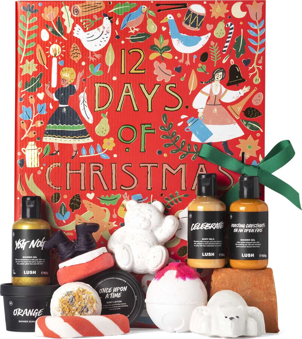 Harriet Seed, Christmas, Packaging, Lush, Festive, Cosmetics, Branding, Christmas Gift Box, 