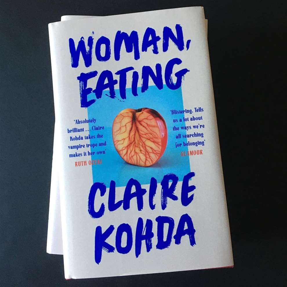 Ulla Puggaard, Typographic book cover for Woman Eating by Claire Kohda