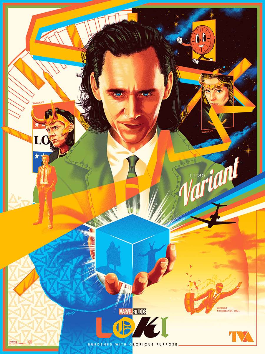 Doaly, An officially licensed art print for Marvel Studios Loki.
