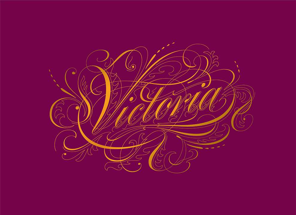 Peter Horridge, Calligraphy, Victoria, Typography