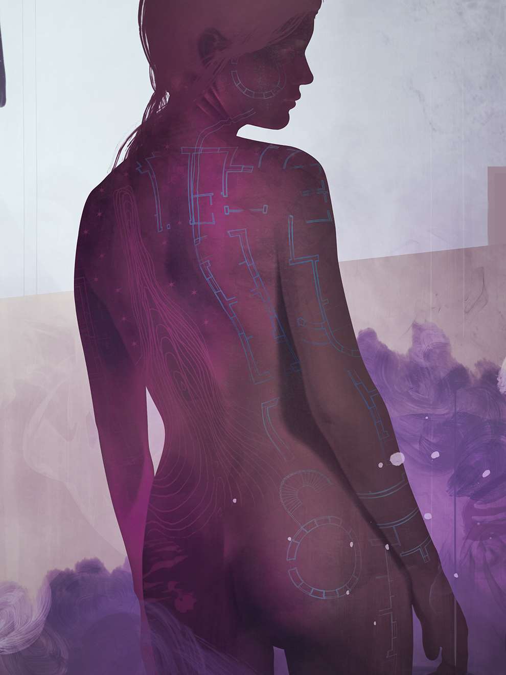 Darren Hopes, Female nude figure by Darren Hopes.