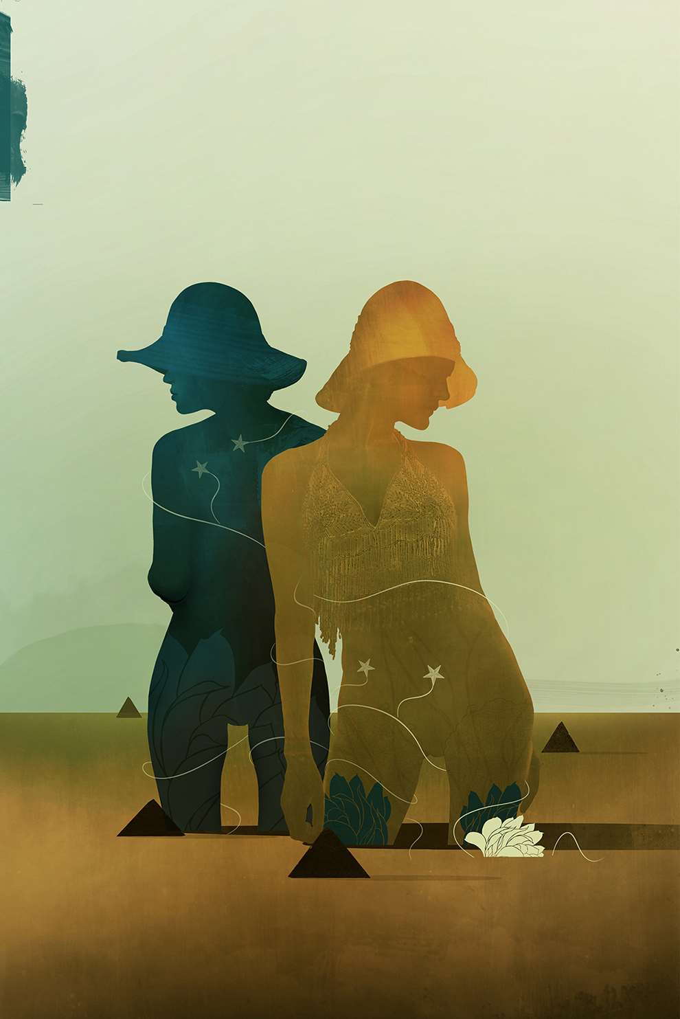 Darren Hopes, Female figures by Darren Hopes.
