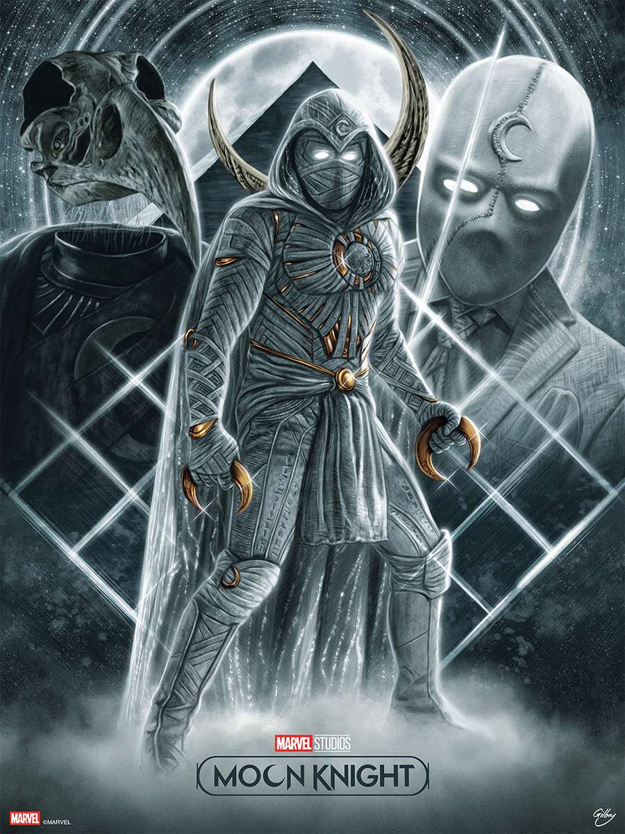 Sam  Gilbey, Officially licensed Moon Knight print for Marvel 