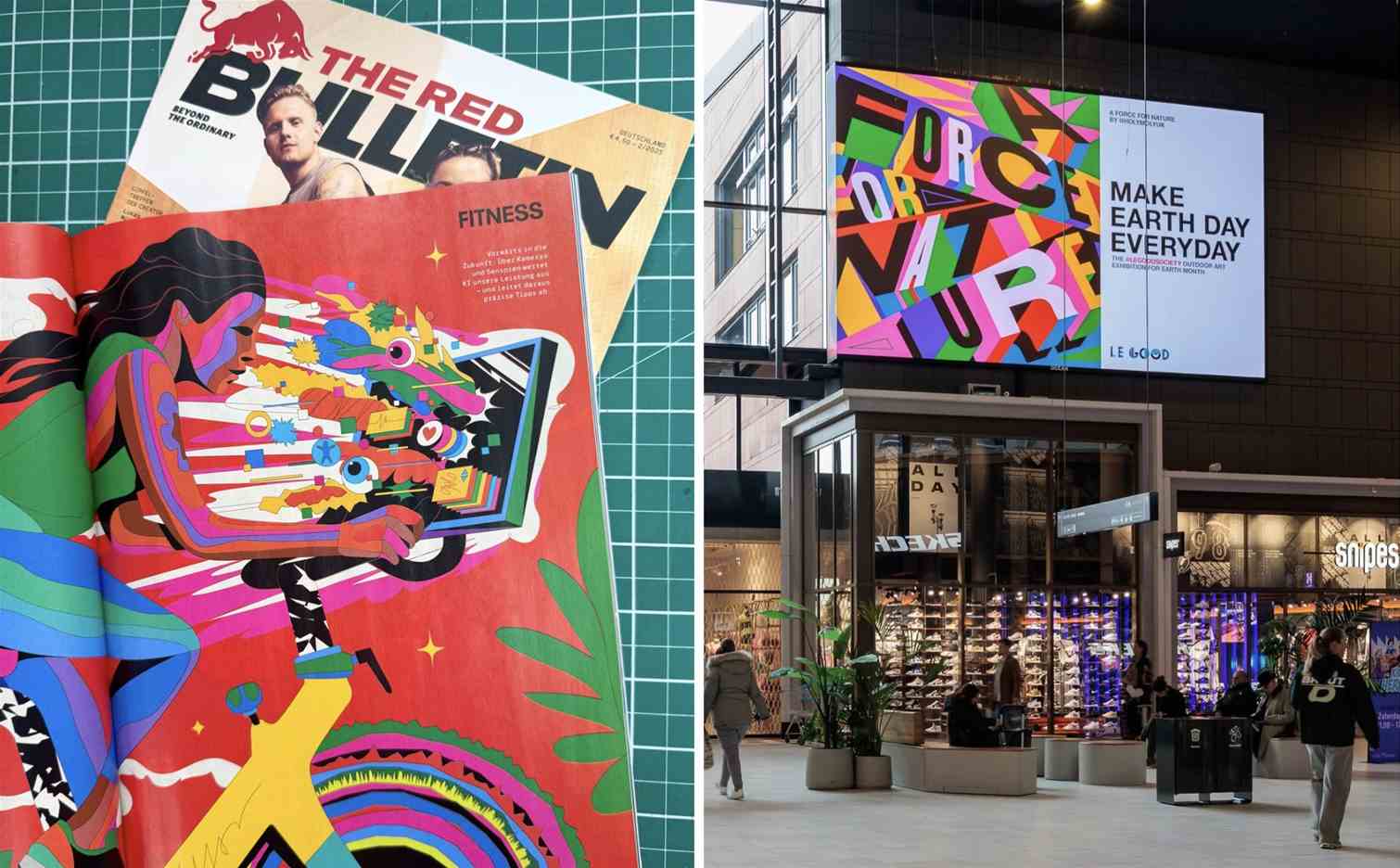 Two new eye-grabbing artwork from Holy Moly!