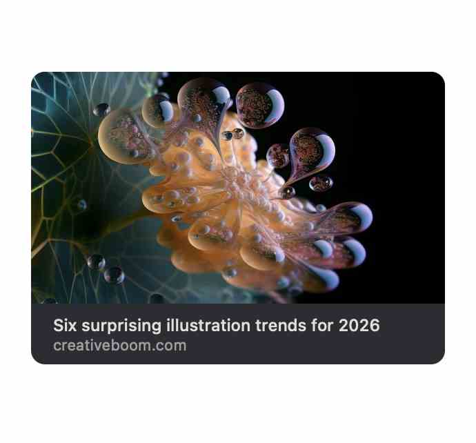 We were delighted to contribute to the Creative Boom Article: Six Surprising Illustration Trends for 2026