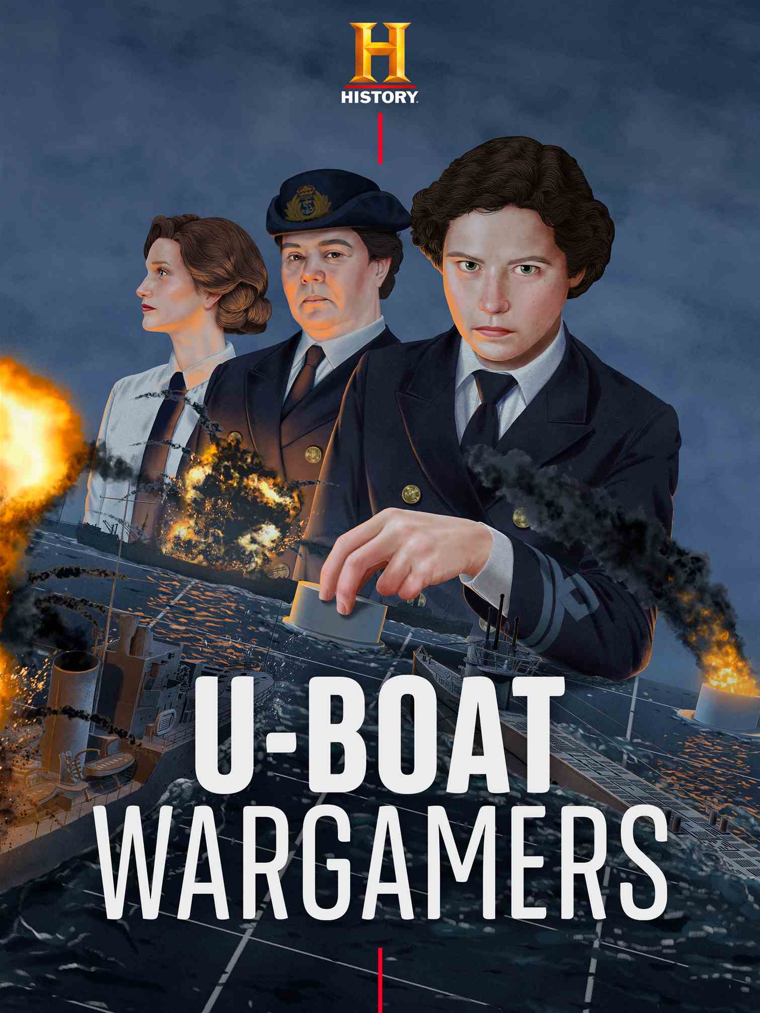 Jason Raish Artworks Sky History's 'U-Boat Wargamers'